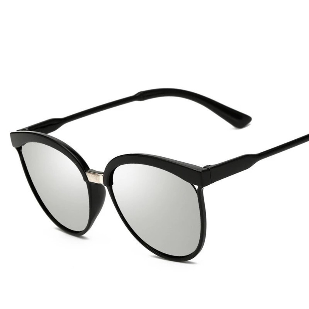 ❗️LAST ONE❗️Grey Mirrored Round Sunnies [S] - Picture 2 of 4